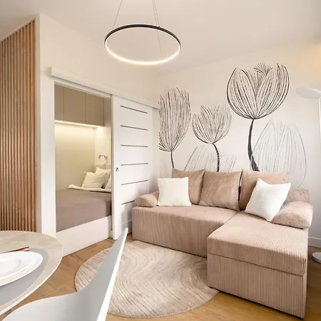 Golden - Stylish Center, Rondo Daszynskiego - Gieldowa Apartamento *