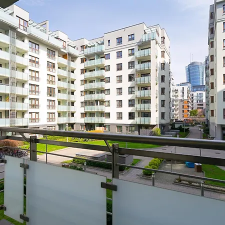Daire Golden - Stylish Center, Rondo Daszynskiego - Gieldowa Varşova